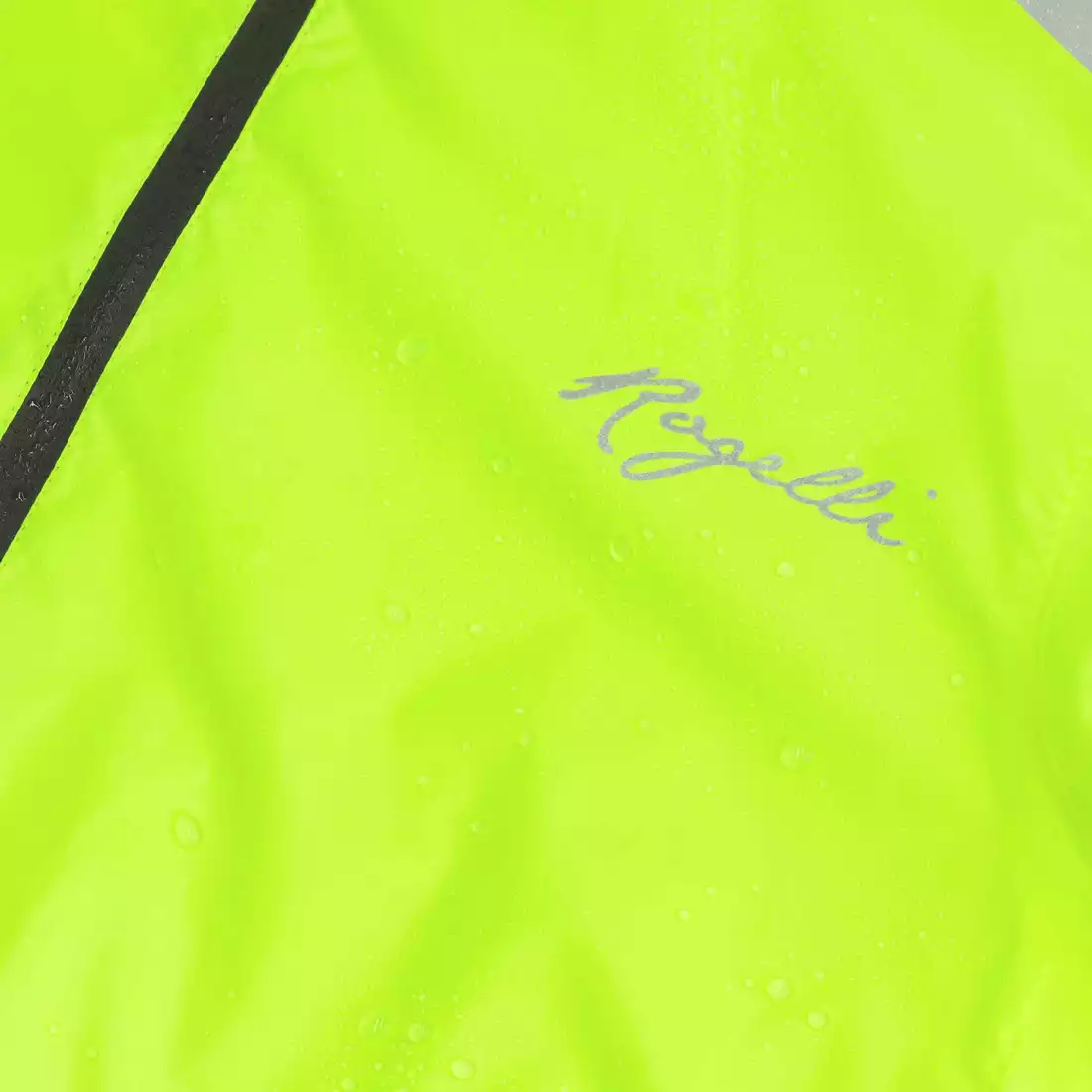 ROGELLI CORE damska rowerowa kurta przeciwdeszczowa żółty fluor