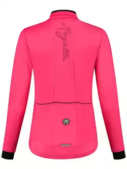 ROGELLI ESSENTIAL damska ocieplana bluza rowerowa, różowa