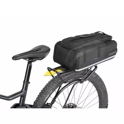 TOPEAK MTX E-XPLORER 2.0 torba na bagażnik do rowerów elektrycznych 26l, czarna