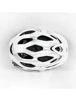 BELL INDY - kask rowerowy, biało-srebrny