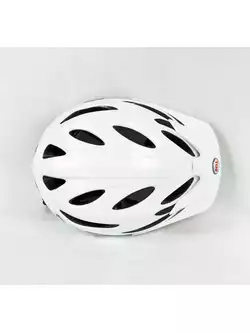 BELL PISTON kask rowerowy, biały
