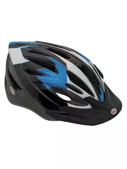 BELL PRESIDIO - kask rowerowy, czarno-niebieski