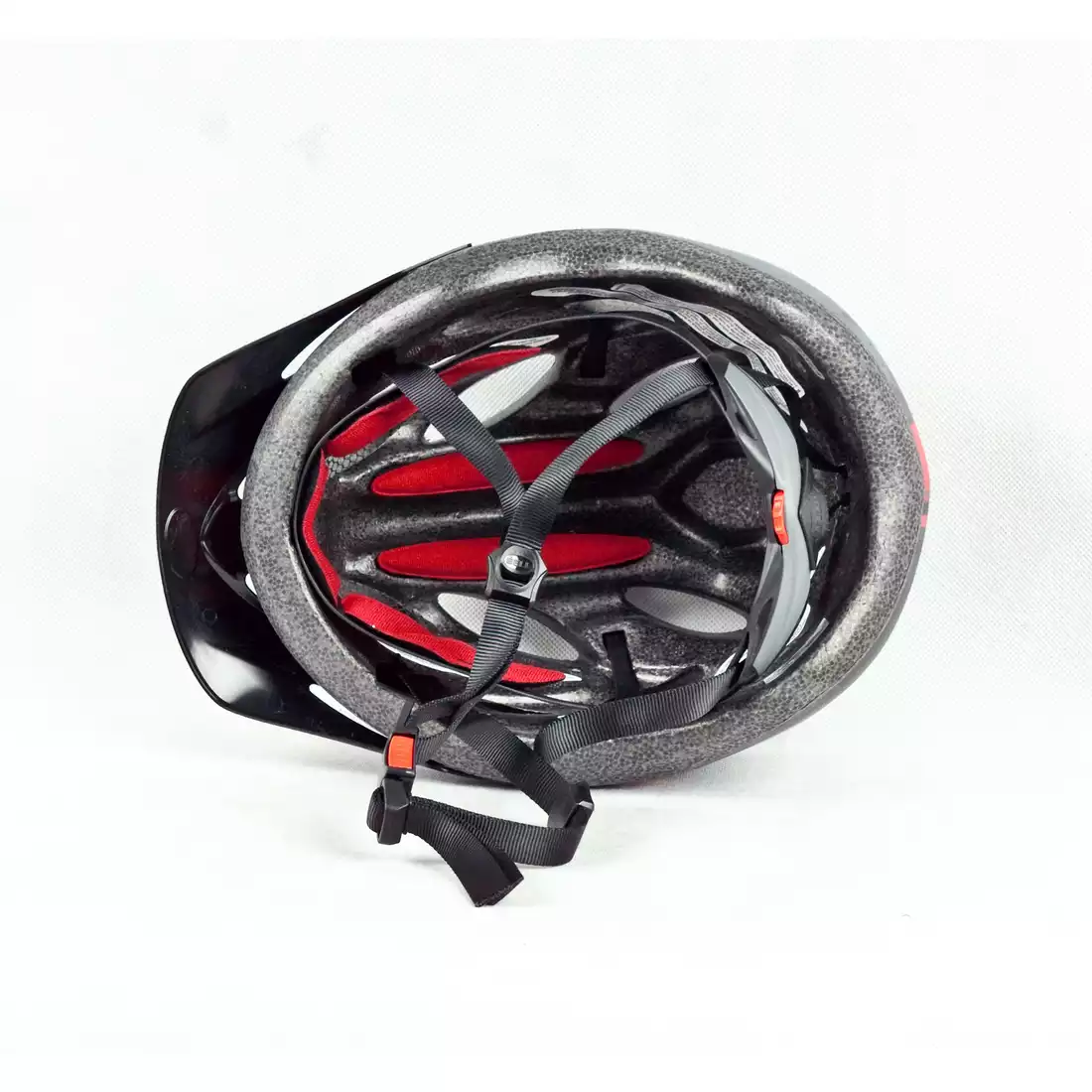 BELL XLP kask rowerowy, czarno-czerwony, duży rozmiar