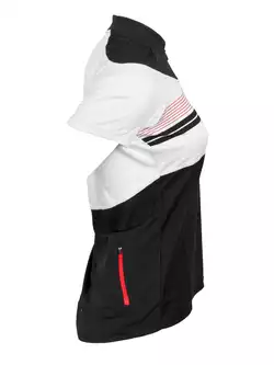 CRAFT ACTIVE BIKE - damska koszulka rowerowa 1901942-9900, kolor: biało-czarny