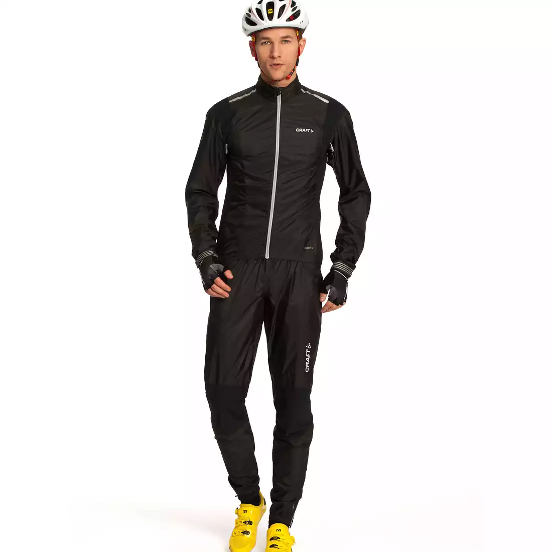 CRAFT PERFORMANCE BIKE - ultralekka męska kurtka rowerowa 1902577-9999, kolor: czarny