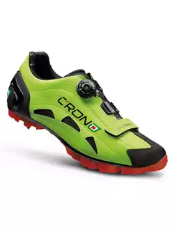 CRONO EXTREMA NYLON - buty rowerowe MTB - kolor: Zielony