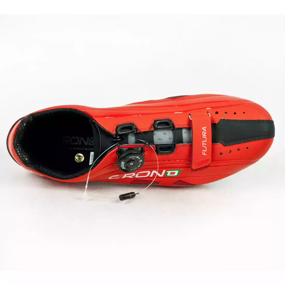 CRONO FUTURA NYLON - buty rowerowe szosowe - kolor: Czerwony