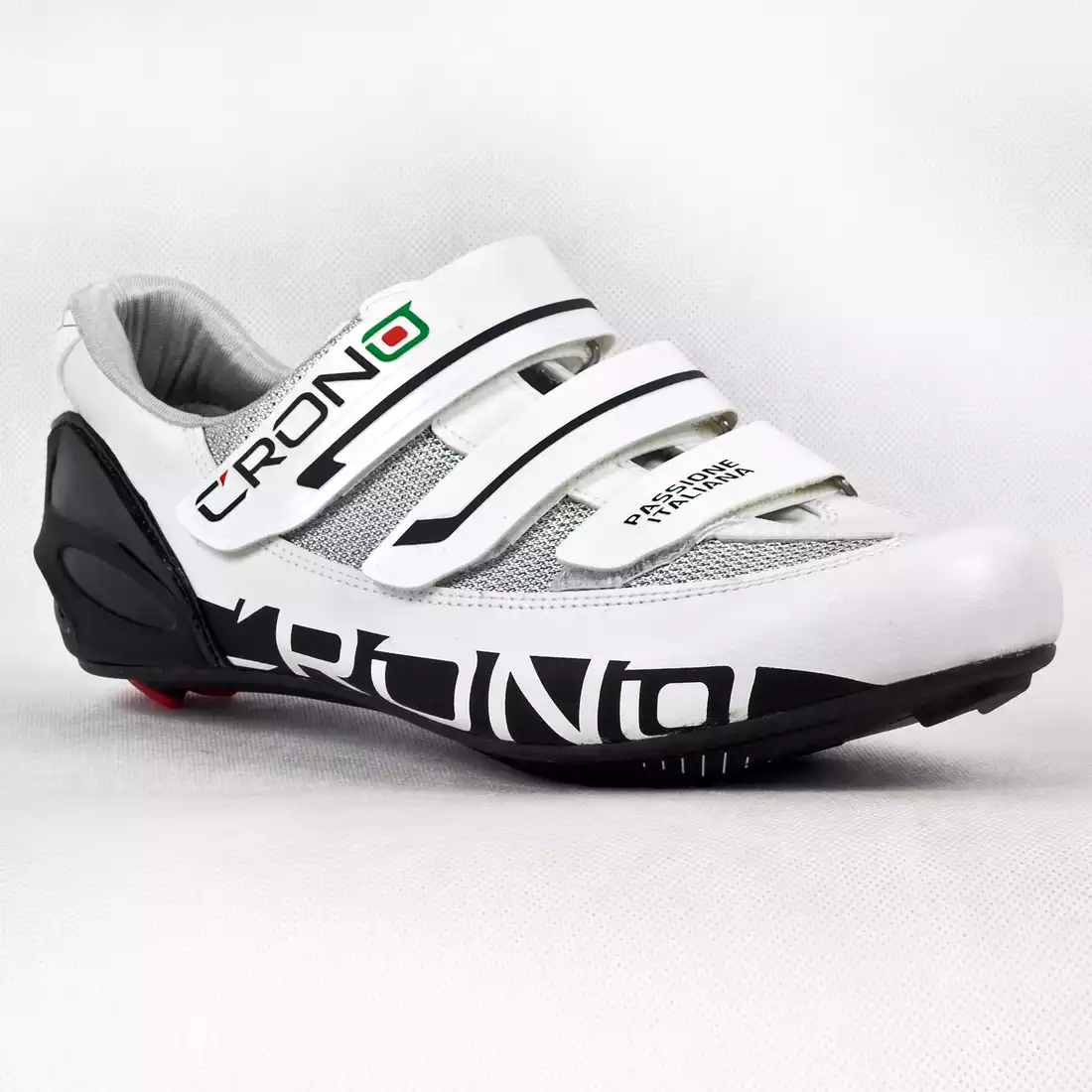 CRONO PERLA CARBON - buty rowerowe szosowe - kolor: Biały