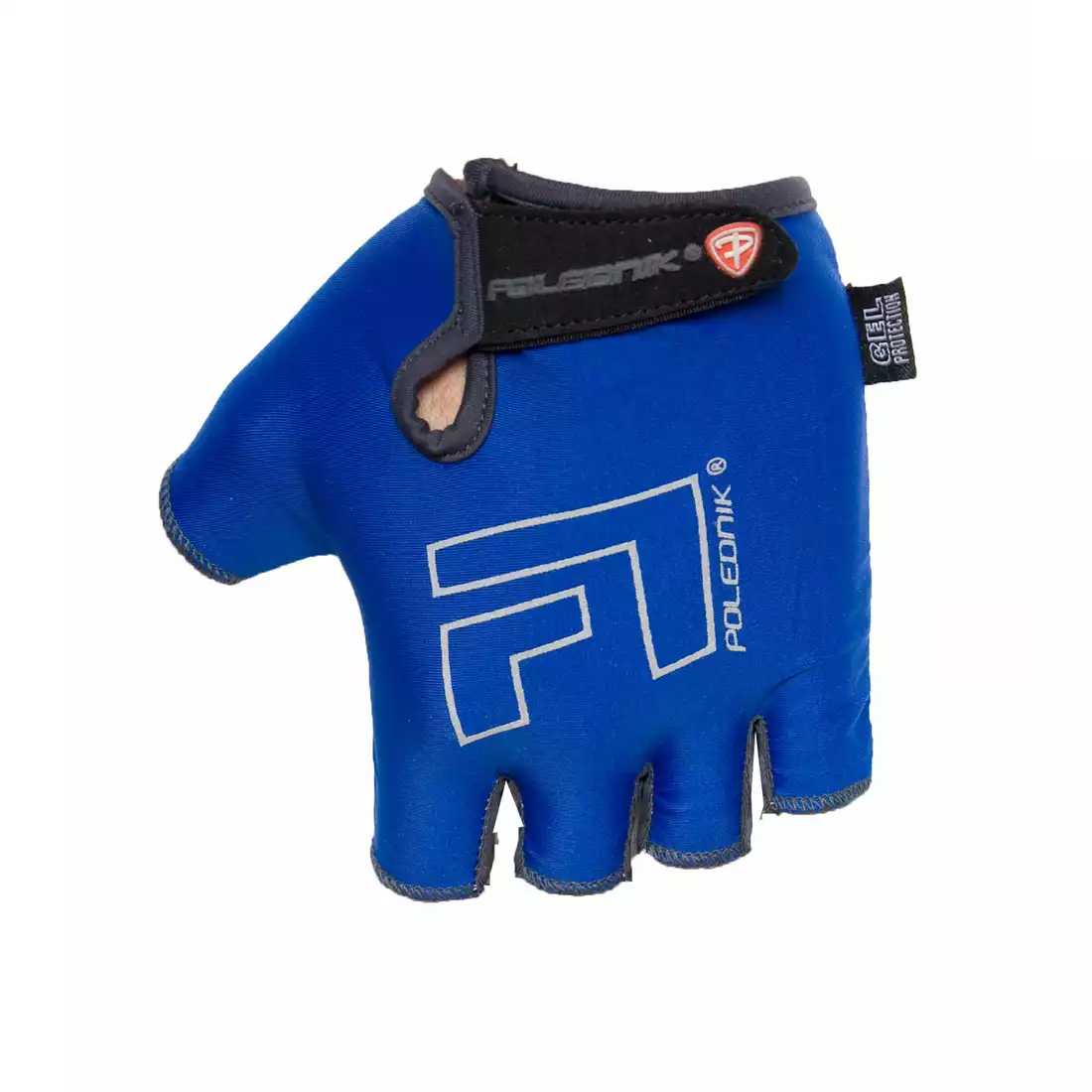 POLEDNIK F1 NEW14 rękawiczki rowerowe niebieskie