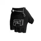 POLEDNIK F4 NEW14 rękawiczki rowerowe, czarne