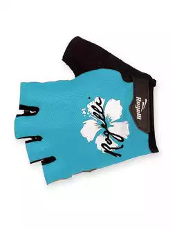 ROGELLI DORELLA - damskie rękawiczki rowerowe, kolor: Niebieski
