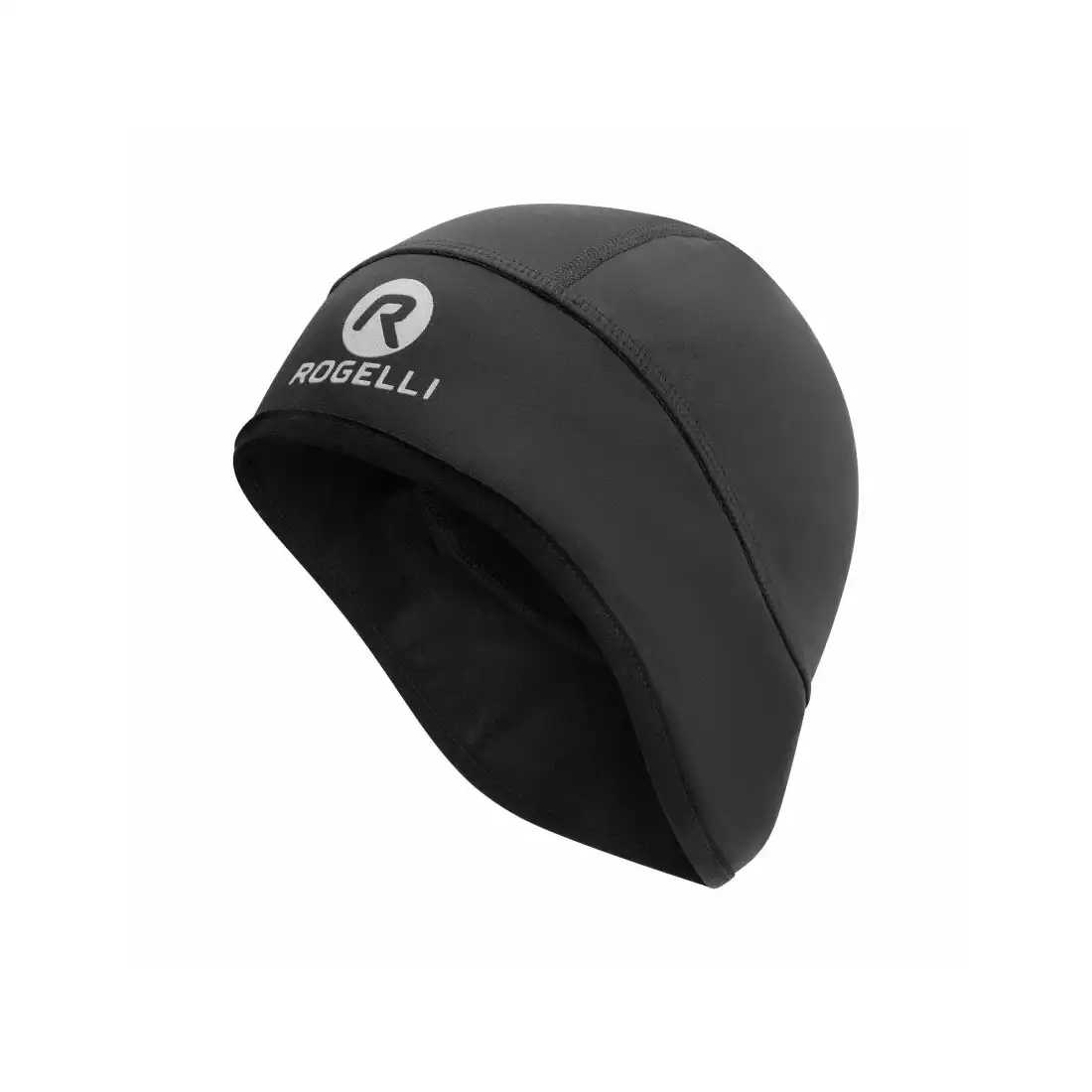 ROGELLI LAZIO - softshellowa czapeczka pod kask, kolor: Czarny