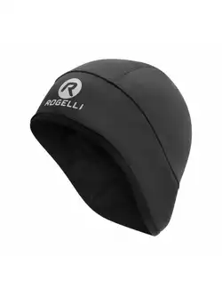 ROGELLI LAZIO - softshellowa czapeczka pod kask, kolor: Czarny