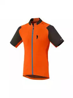 SHIMANO EXPLORER koszulka rowerowa, pomarańcz CWJSTSMS21ME