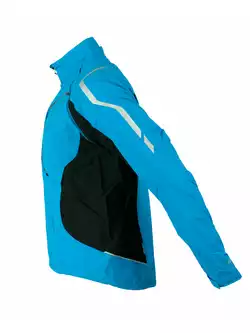 SHIMANO HYBRID kurtka rowerowa, odpinane rękawy, niebieska CWJATSMS12MH