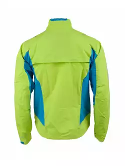 SHIMANO HYBRID kurtka rowerowa, odpinane rękawy, zielona CWJATSMS12MR
