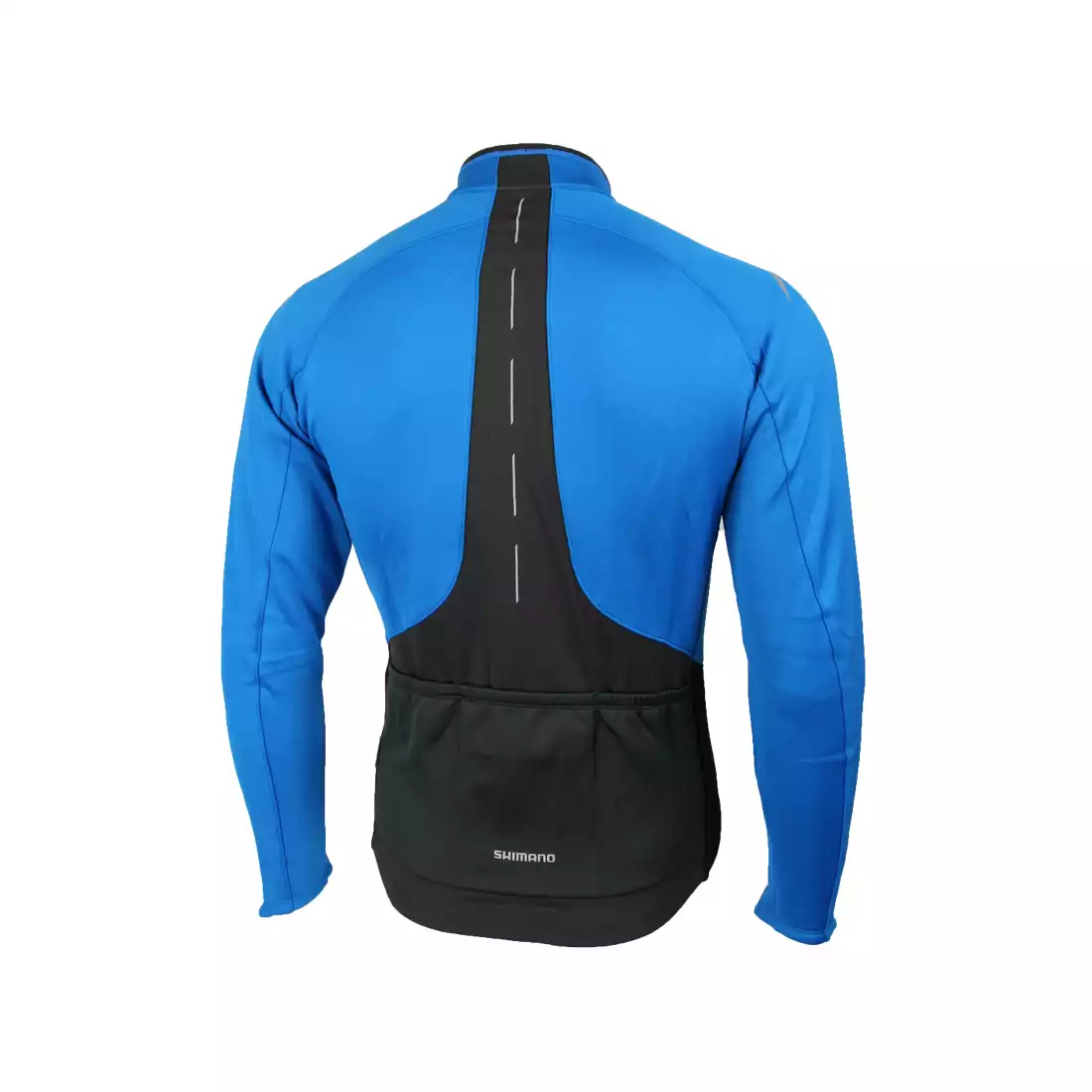 SHIMANO PERFORMANCE WINDBREAK bluza rowerowa z membrany CW-JSP-WLC22M niebieska
