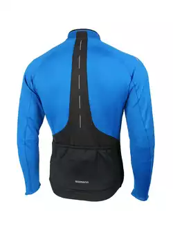 SHIMANO PERFORMANCE WINDBREAK bluza rowerowa z membrany CW-JSP-WLC22M niebieska