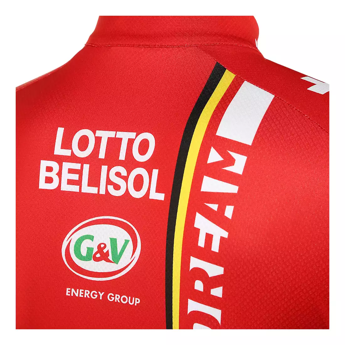 VERMARC - koszulka rowerowa LOTTO BELISOL 2014, pełny zamek