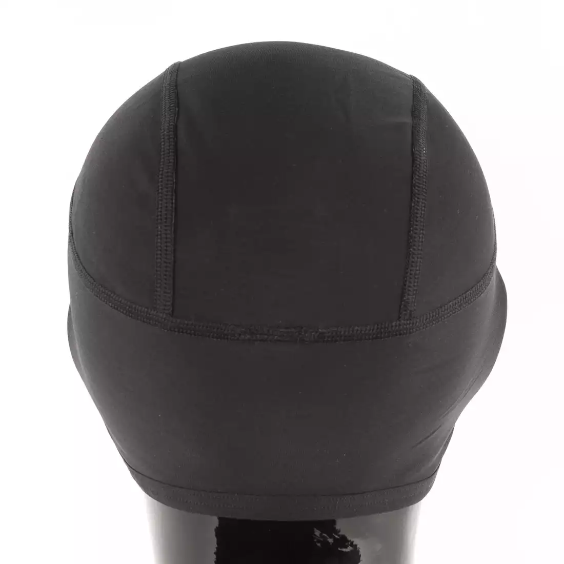 KAYMAQ zimowa czapka rowerowa pod kask, membrana Zero Wind, czarna