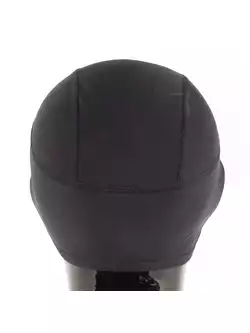 KAYMAQ zimowa czapka rowerowa pod kask, membrana Zero Wind, czarna
