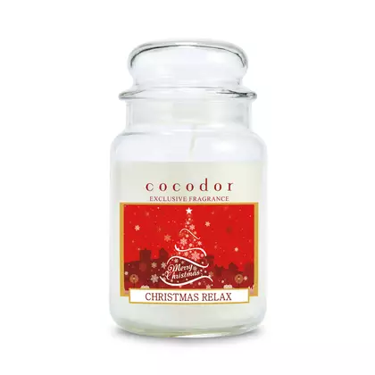 COCODOR świeca zapachowa christmas relax 550 g