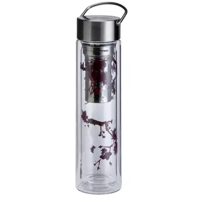 EIGENART FLOWTEA butelka termiczna z zaparzaczem 350-400 ml, cherry blossom