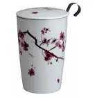 EIGENART TEAEVE kubek termiczny, porcelanowy 350 ml, cherry blossom