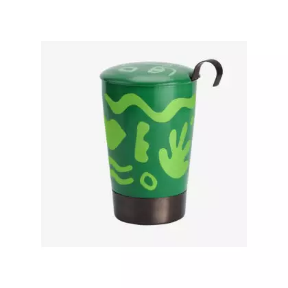 EIGENART TEAEVE kubek termiczny, porcelanowy 350 ml, opera green