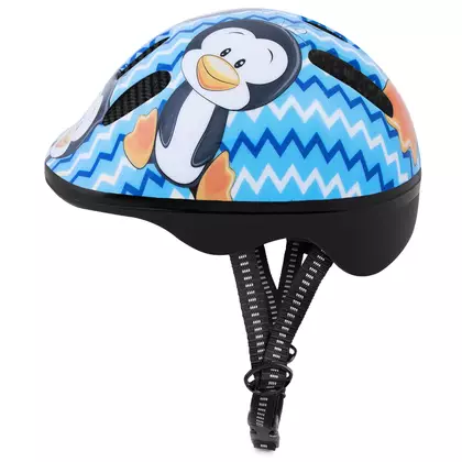 SPOKEY dziecięcy kask rowerowy, penguin