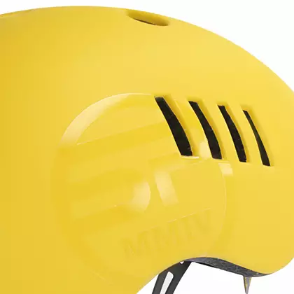 SPOKEY PUMPTRACK BMX kask rowerowy żółty