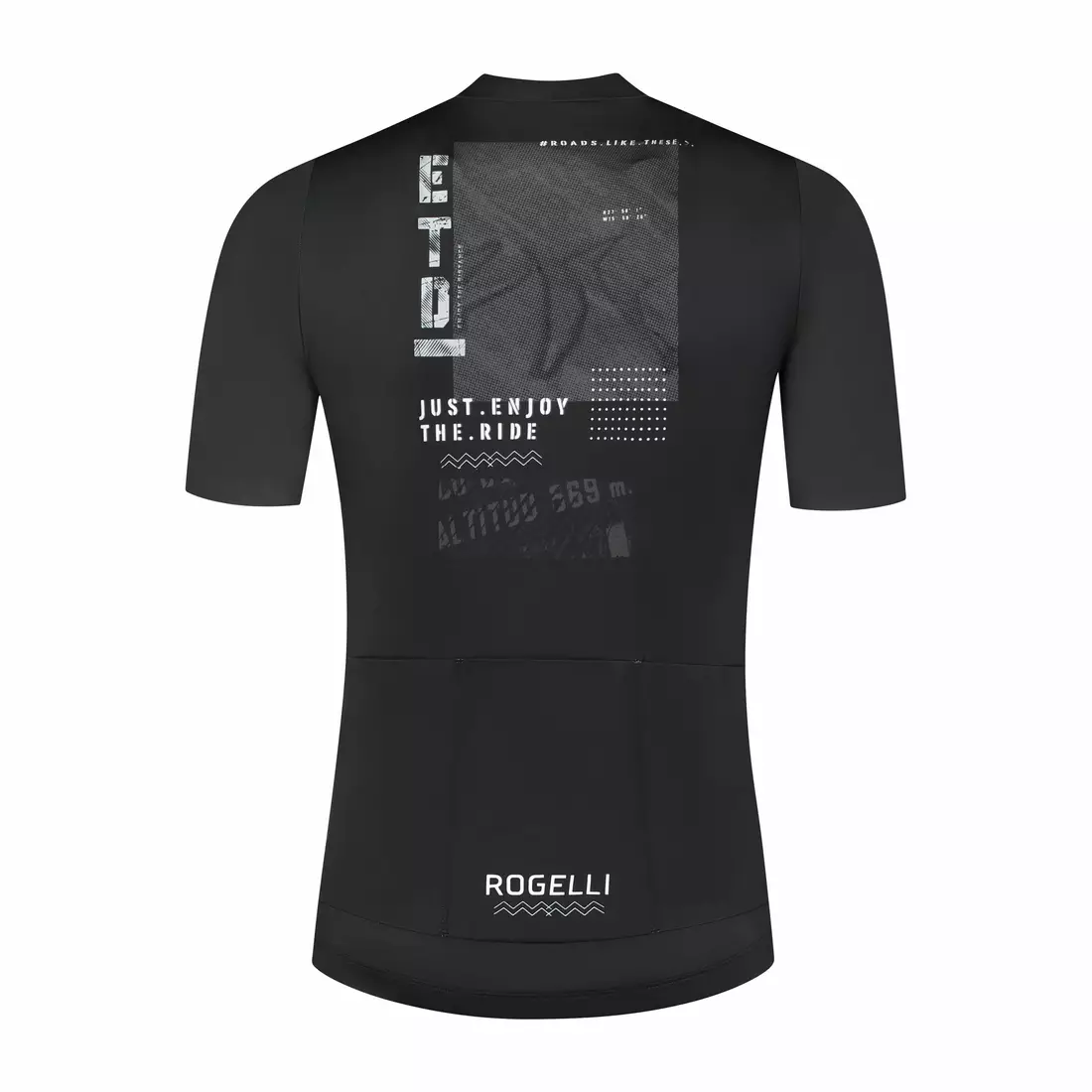 ROGELLI SOL koszulka rowerowa męska, czarna