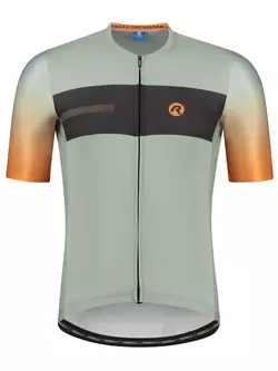 Rogelli DAWN męska koszulka rowerowa, szaro-pomarańczowa