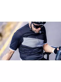 Rogelli GROOVE męska koszulka rowerowa, czarna