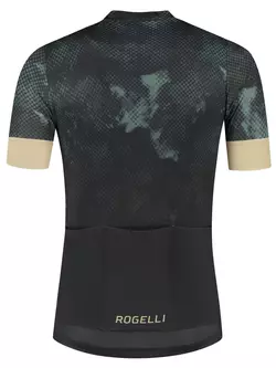 Rogelli NEBULA męska koszulka kolarska, khaki-złota