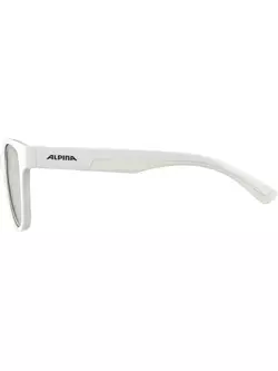 ALPINA FLEXXY COOL KIDS II okulary rowerowe/sportowe dziecięce, white gloss