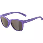 ALPINA JUNIOR LUZY okulary rowerowe/sportowe, purple matt
