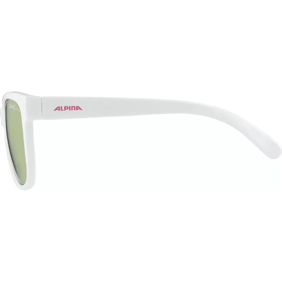 ALPINA JUNIOR LUZY okulary rowerowe/sportowe, white gloss