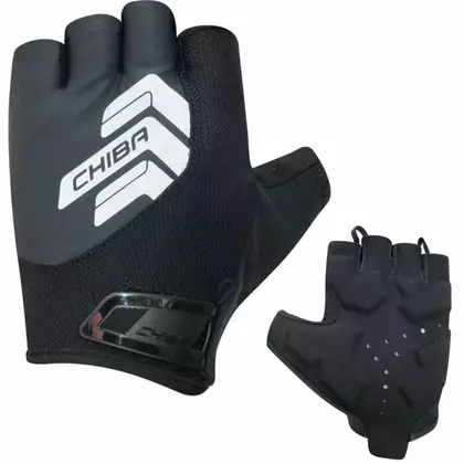 CHIBA REFLEX II rękawiczki rowerowe, czarny