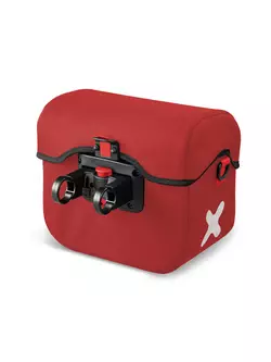 EXTRAWHEEL HANDY PREMIUM CORDURA XL torba na kierownicę rowerową, czerwona 7,5 L