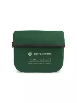 EXTRAWHEEL HANDY PREMIUM CORDURA torba na kierownicę, zielona 5 L