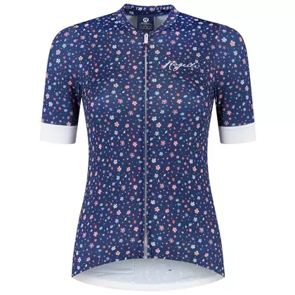 Rogelli LILY damska koszulka rowerowa, niebiesko-biała