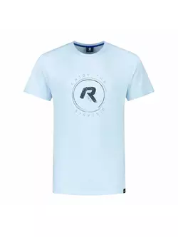 Rogelli t-shirt męski GRAPHIC błękitny