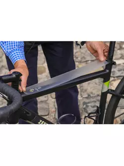 ZEFAL osłona na ramę roweru, SKIN ARMOR MATT XL przezroczysty matowy ZF-2619