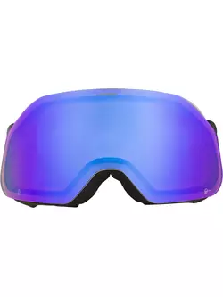 ALPINA gogle narciarskie / snowboardowe, wzmocnienie kontrastu BLACKCOMB Q-LITE MOON-GREY MATT szkło Q-LITE BLUE S2