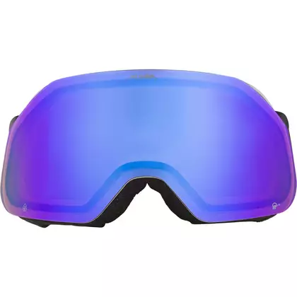 ALPINA gogle narciarskie / snowboardowe, wzmocnienie kontrastu BLACKCOMB Q-LITE MOON-GREY MATT szkło Q-LITE BLUE S2