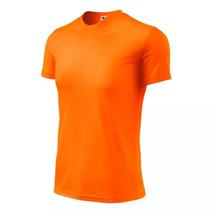 MALFINI FANTASY - dziecięca koszulka sportowa 100% poliester, neon pomarańczowy 1479109-147