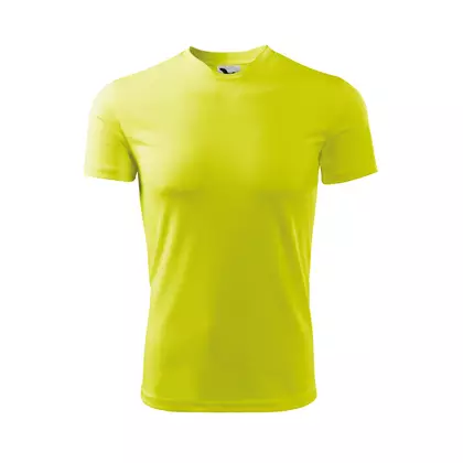 MALFINI FANTASY - dziecięca koszulka sportowa 100% poliester, neon żółty 1479009 -147
