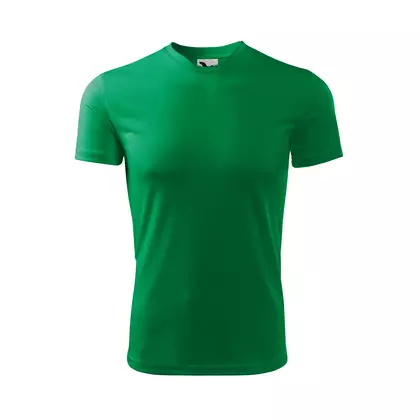 MALFINI FANTASY - dziecięca koszulka sportowa 100% poliester, zielona 1471609-147