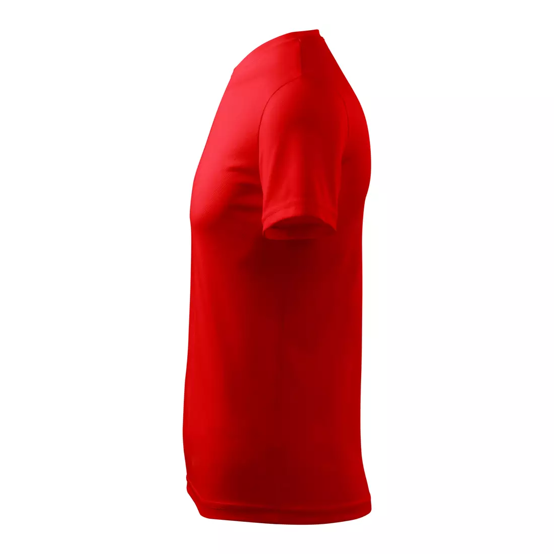 MALFINI FANTASY - męska koszulka sportowa 100% poliester, czerwony 1240713-124